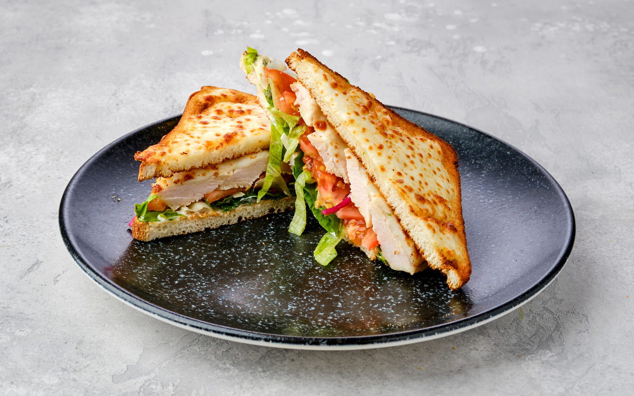 Grilled Chicken Sandwich with Tomato Tapenade
